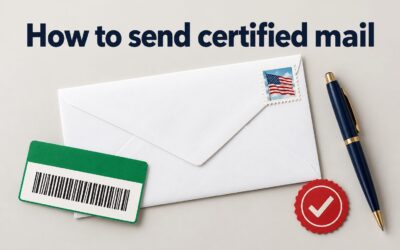 How to Send Certified Mail: Step-by-Step Guide